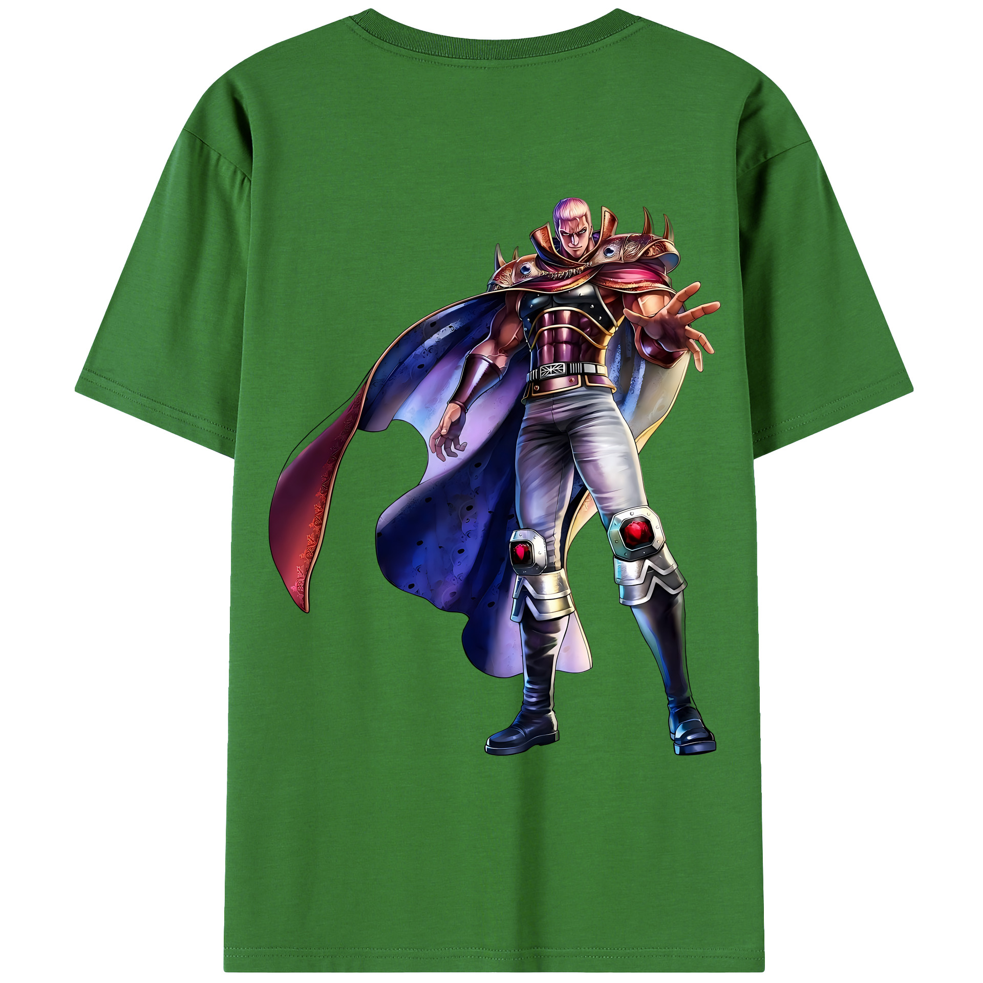 （画像用） 北斗の拳 Fist of the North Star レディース半袖Tシャツ(バックプリント)